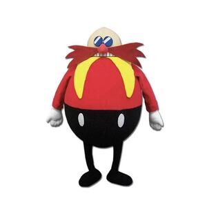 Sonic the Hedgehog 9" Dr. Eggman Robotnik Villain Plush - Jakks Pacific